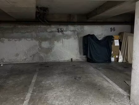 parking sous-sol