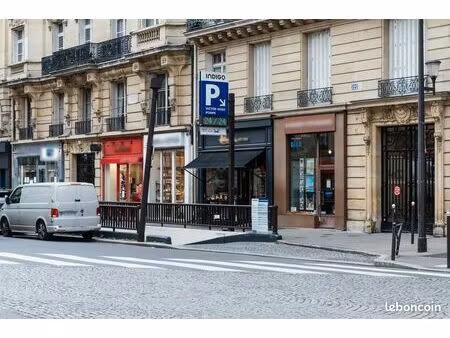 parking indigo victor hugo pompe - paris