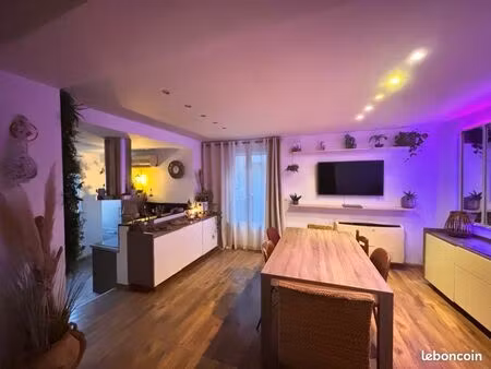 ? à louer – appartement duplex t4 meublé – 92 m² – terrasse – pourrières (83910