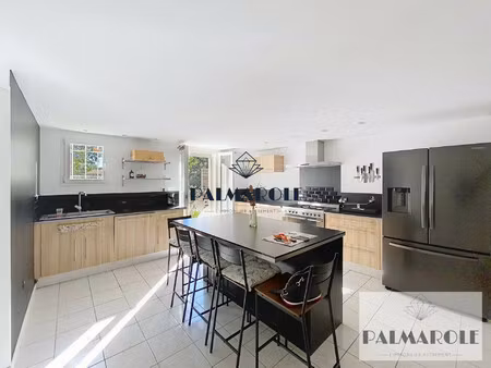 perpignan - la lunette - jolie maison 3 faces avec jardin & gara