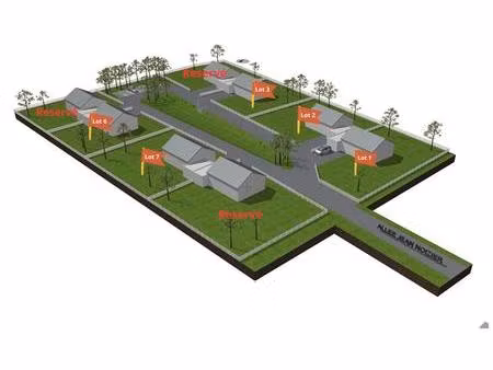 terrain de 500m² lot 2