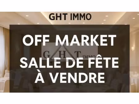 à vendre – salle de fête 91