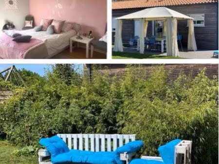 maison plain pied grand jardin au calme