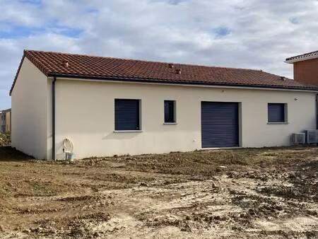 terrain avec maison neuve à vendre