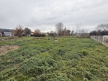 terrain constructible à vendre