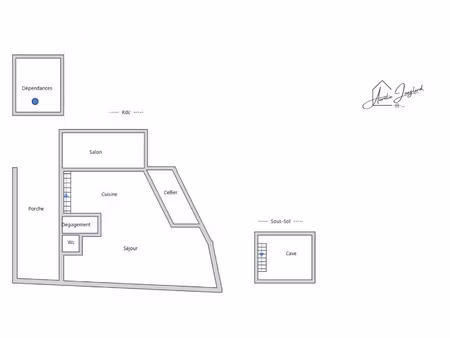 maison 6 pièces - 160 m²