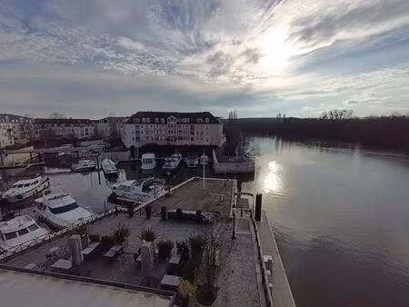 triplex d'exception port cergy 162m2 avec extérieur