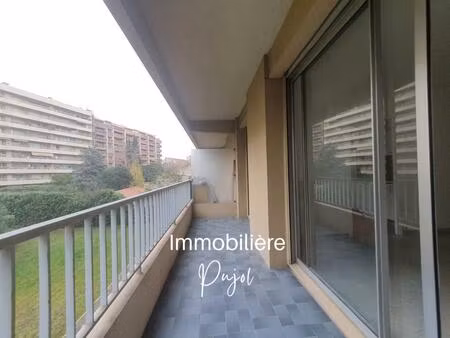 studio de 30m2 avec terrasse et cave la timone 13005