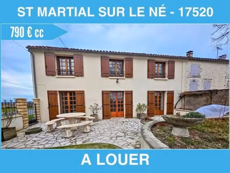 ? maison à louer – 115 m² – 4 chambres – jardin & gar