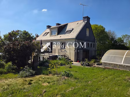 maison familiale avec serre bioclimatique et dépendance