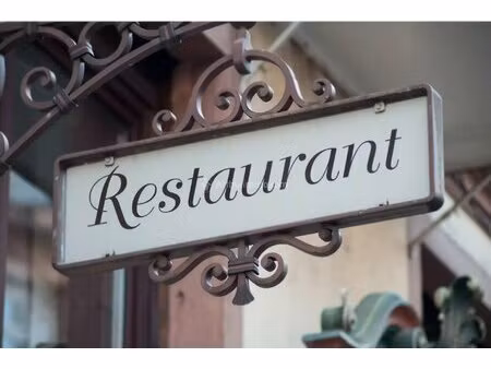 restaurant de caractère avec logement – possibilité d'acquisition des murs