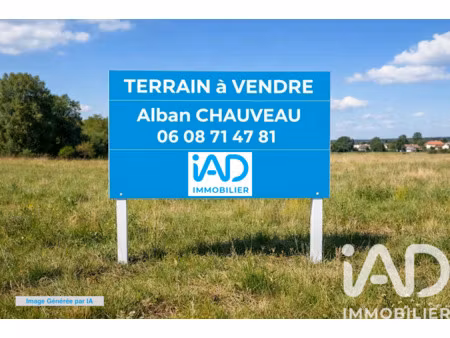 vente terrain à bâtir 628 m²