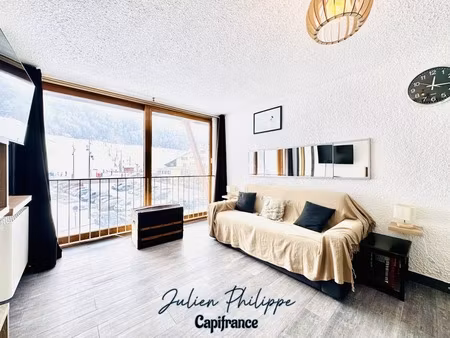 appartement rénové – studio au pied des pistes à saint-léger-les-mélèzes !