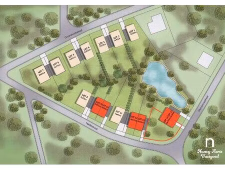 hoekperceel voor halfopen bebouwing met gunstige oriëntatie