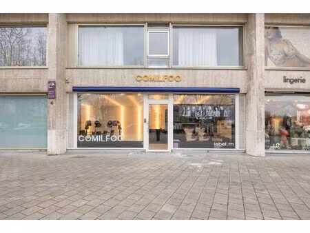 gelijkvloerse handelszaak te koop in linkeroever