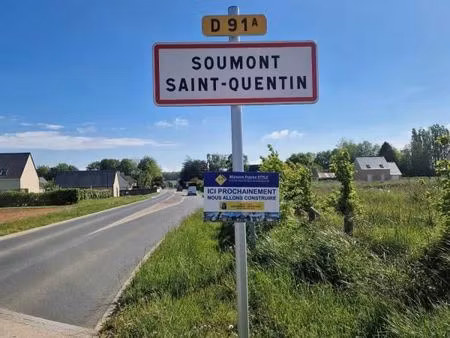terrain 440 m² soumont saint quentin