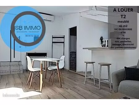t2 vic en bigorre 42m2