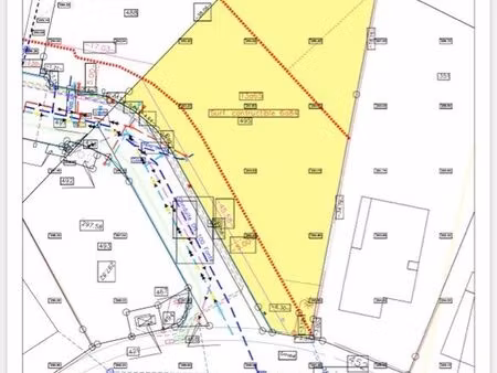 terrain constructible et viabilisé oeting
