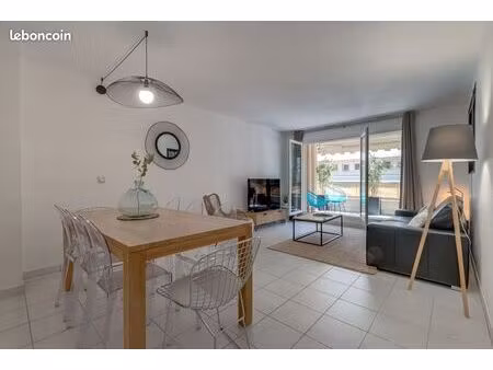 appartement 4 pièces meublé avec terrasses et garage