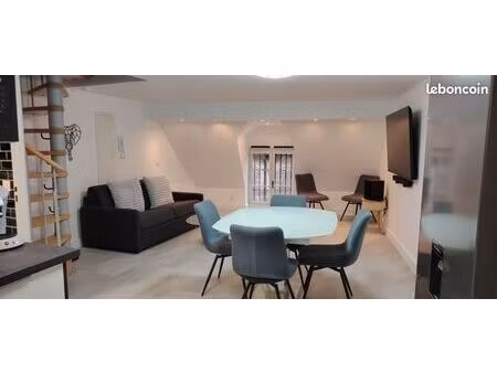 studio duplex meublé neuf (33m²) dole centre 650 cc