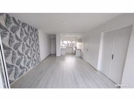 location appartement 64m2 2 chambres rénové très bien situé