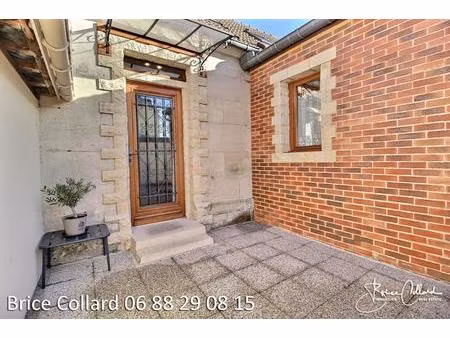 60180 nogent sur oise charmante maison de ville 3 chambres + bureau et accès vl