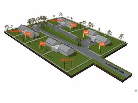 terrain de 500m² lot 2 "jardin des nains"