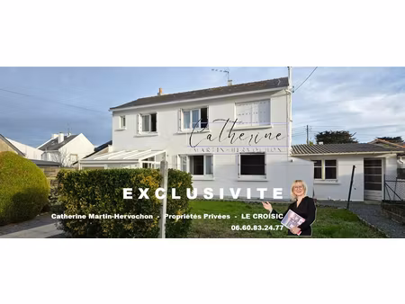 maison le croisic 5 pièce(s) 91m² avec atelier attenant à rénover