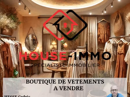 à vendre – boutique de vêtements dans le cœur historique !!