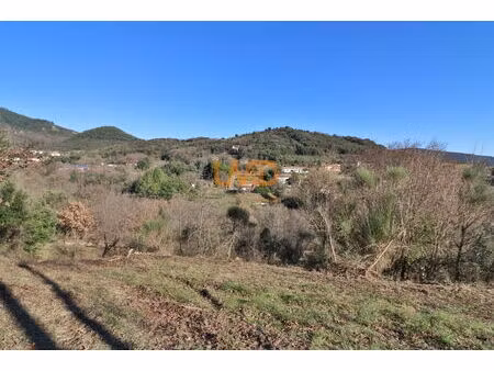 terrain constructible - 1520m2 - vue degagee