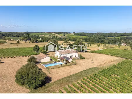 vente maison 6 pièces 450 m² gensac (33890)