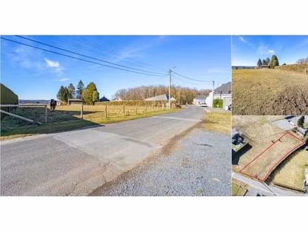 terrain à bâtir à vendre à du couvent 7 sainte-ode (vbd68830)