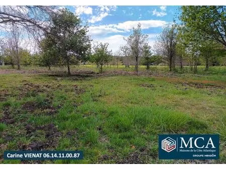 vente terrain 350 m² gastes (40160)