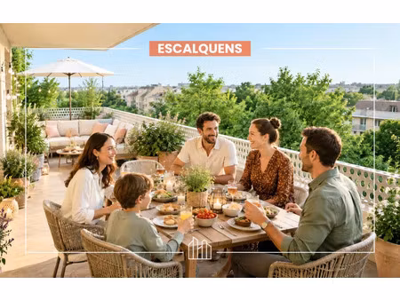 vente appartement neuf 5 pièces 107m2 escalquens - 415000 € - surface privée