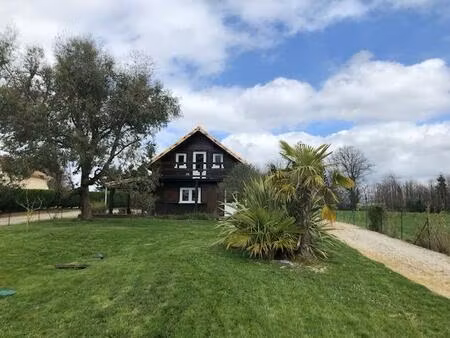 chalet en bois de charme 84 m2 terrain 1 839 m2 calme absolu & accès rapide a20