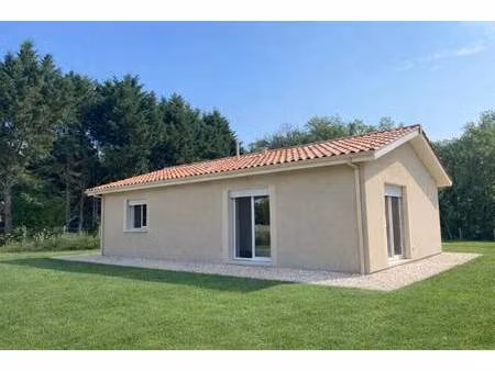 terrain avec maison neuve à vendre