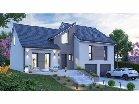 terrain avec maison neuve à vendre