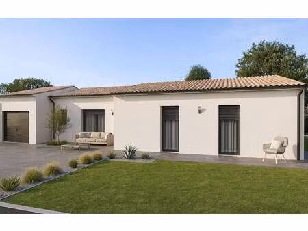 terrain avec maison neuve à vendre