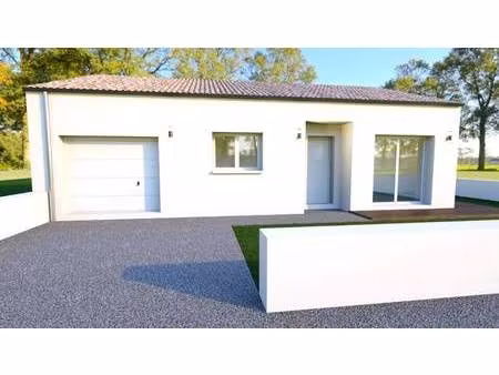 terrain avec maison neuve à vendre