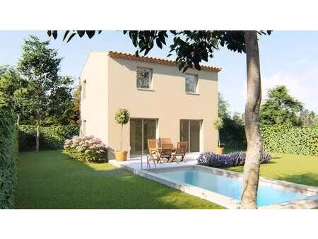 terrain avec maison neuve à vendre