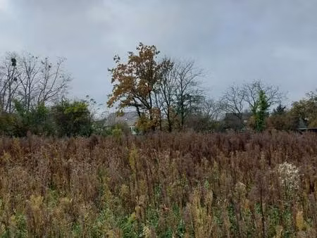 terrain constructible à vendre