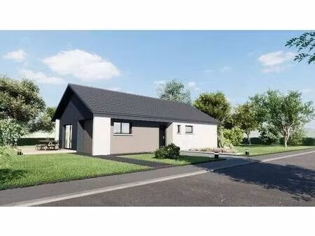terrain avec maison neuve à vendre
