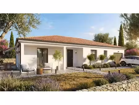 terrain avec maison neuf à vendre