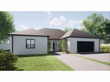 terrain avec maison neuve à vendre