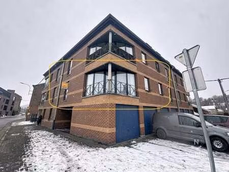 theux (centre) appartement 2 ch à c. avec garage