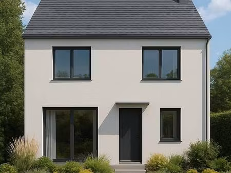 terrain avec maison neuve à vendre