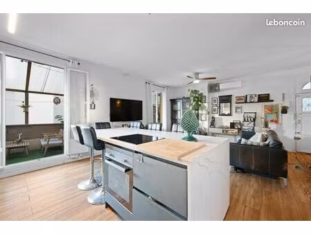 parc impérial / gambetta - maison de ville - jardin - terrasse - garage