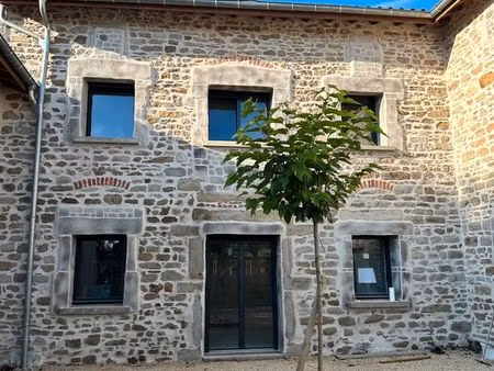 bel appartement neuf de 110m2 sur deux niveaux (60m2 + 50m2)  en location meublée et toute