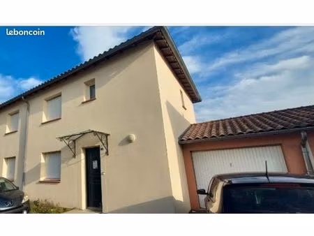 montauban maison t4de 81m2+ garage 18 et jardin 70m2 disponible le 16 mars