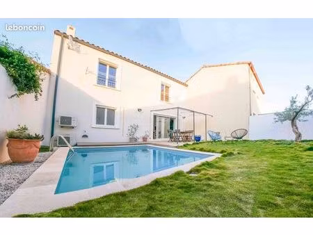 ceyras (34800) - maison meublée 95m² - 3 chambres - piscine - jardin clos